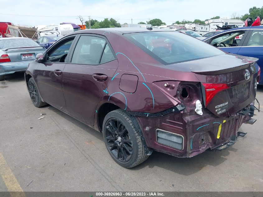 2017 TOYOTA COROLLA L/LE/XLE/SE/XSE - 5YFBURHE1HP594343