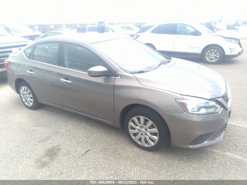 2016 NISSAN SENTRA SR/SL/S/SV/FE+ S - 3N1AB7AP3GL648029