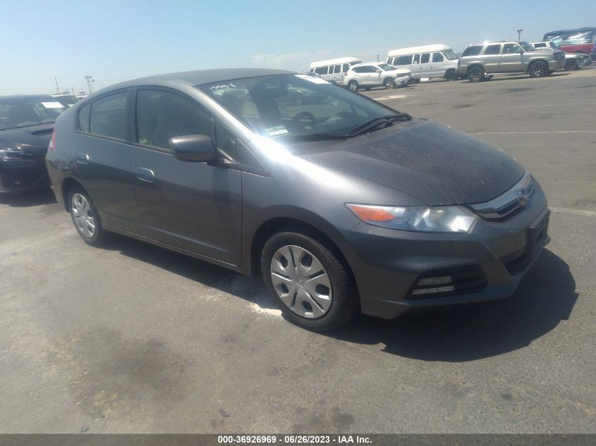 2013 HONDA INSIGHT - JHMZE2H38DS001523