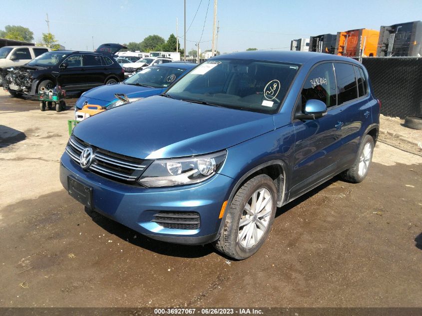 2017 VOLKSWAGEN TIGUAN - WVGBV7AX7HK045804