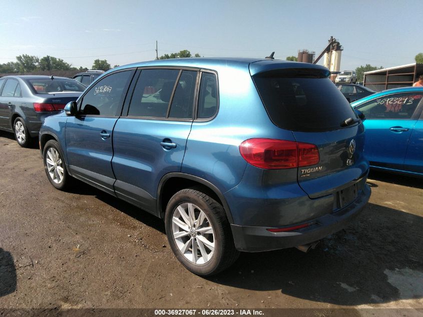 2017 VOLKSWAGEN TIGUAN - WVGBV7AX7HK045804