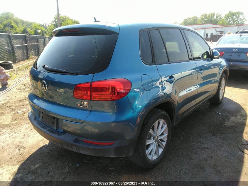 2017 VOLKSWAGEN TIGUAN - WVGBV7AX7HK045804