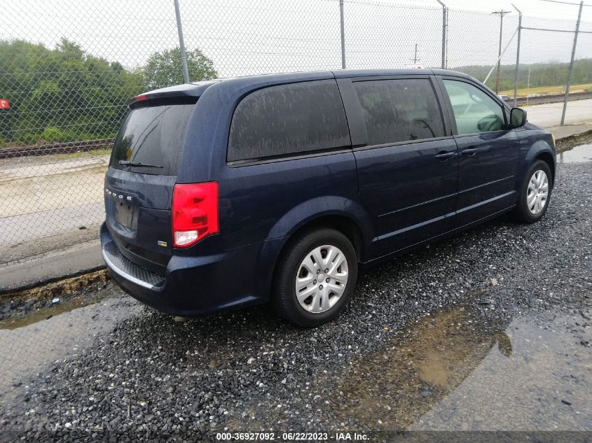 2014 DODGE GRAND CARAVAN SE - 2C4RDGBG5ER354172