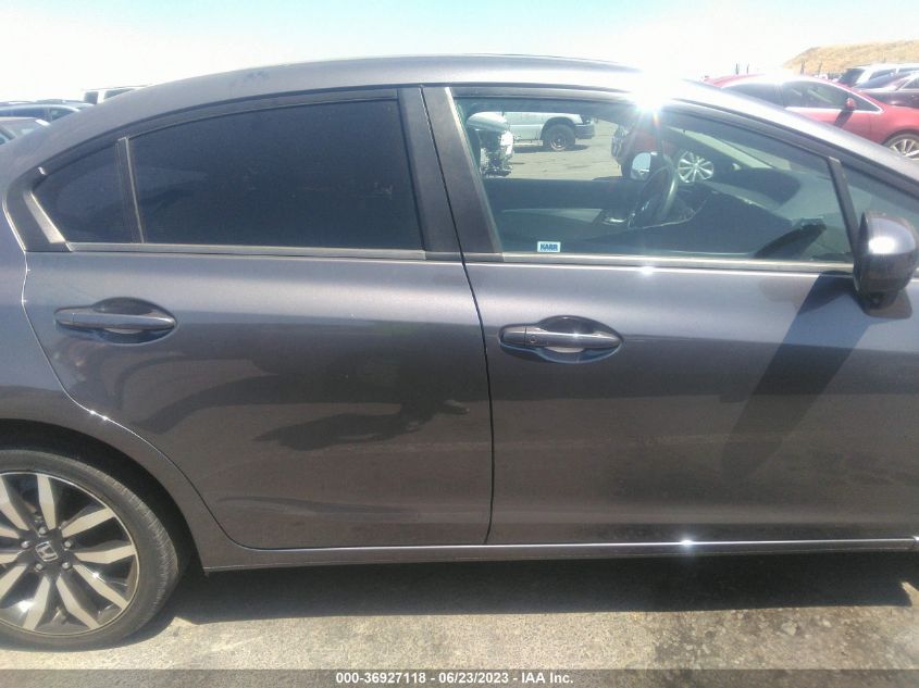 2015 HONDA CIVIC SEDAN EX-L - 2HGFB2F93FH526246