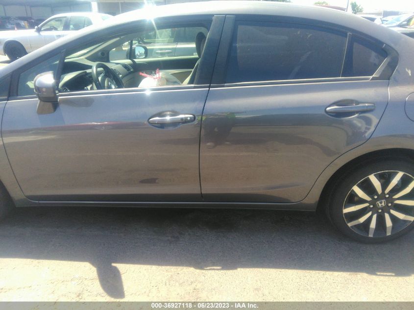 2015 HONDA CIVIC SEDAN EX-L - 2HGFB2F93FH526246