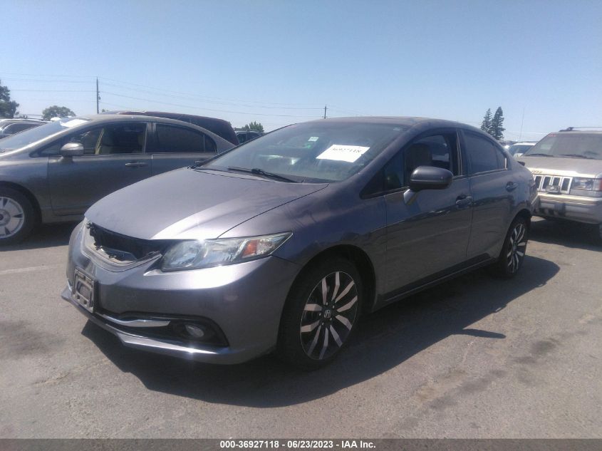 2015 HONDA CIVIC SEDAN EX-L - 2HGFB2F93FH526246
