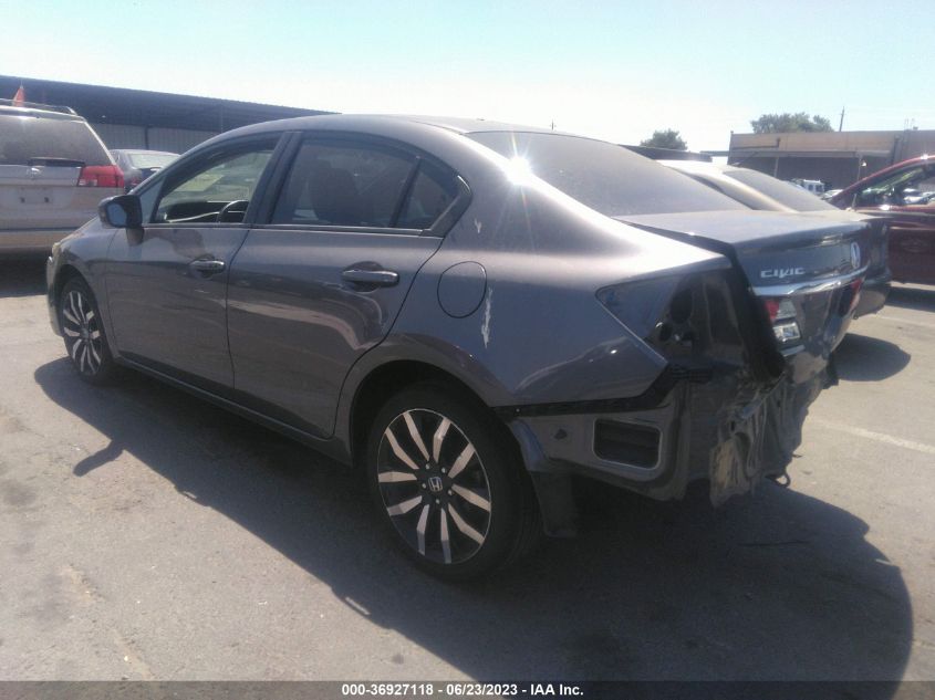 2015 HONDA CIVIC SEDAN EX-L - 2HGFB2F93FH526246