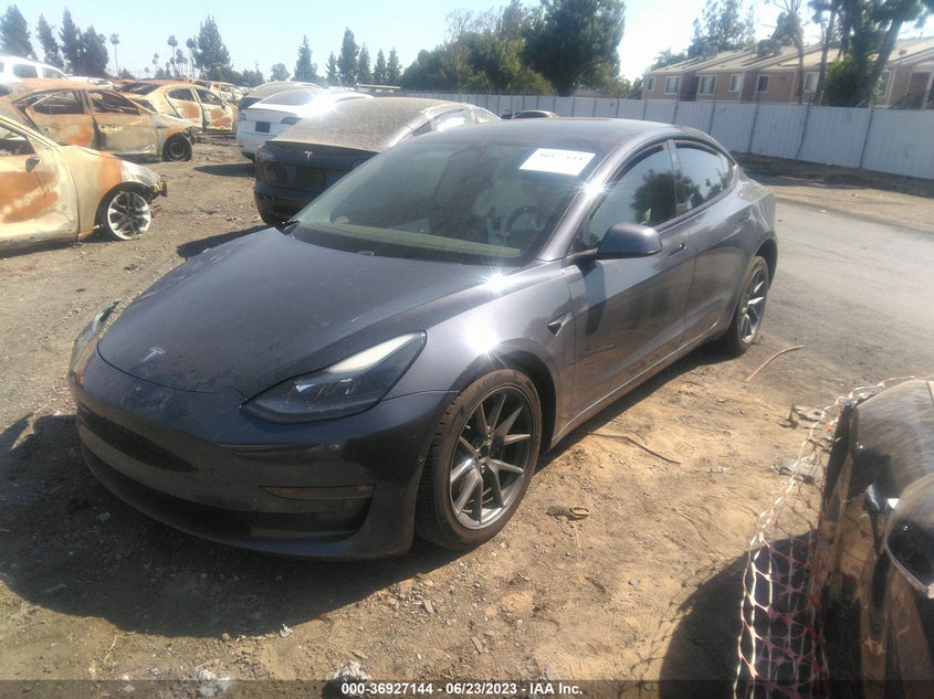 VIN 5YJ3E1EB2MF875604 2021 TESLA MODEL 3 LONG RANGE