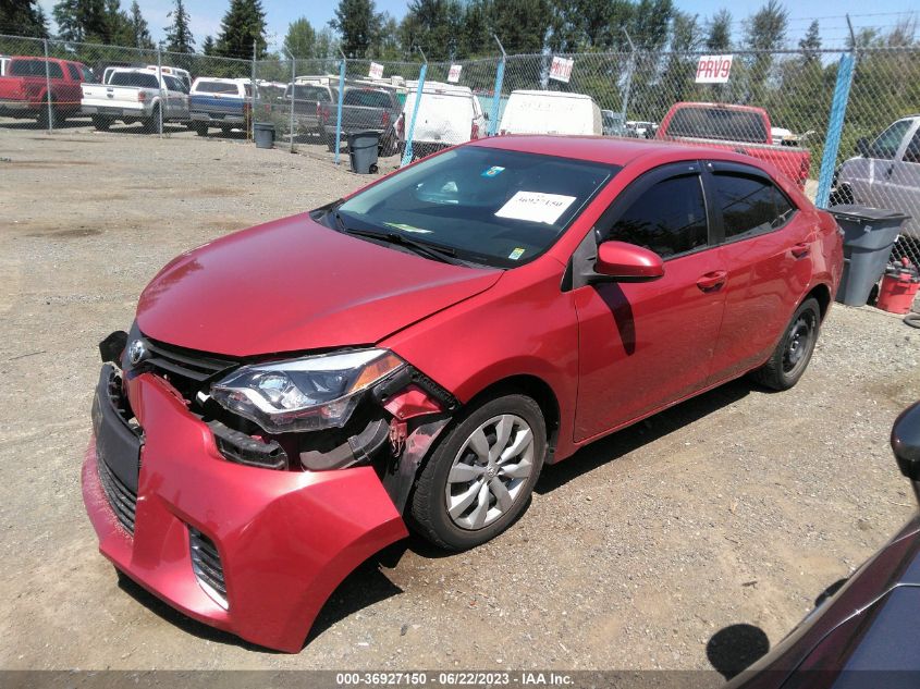 2016 TOYOTA COROLLA L/LE/S/S PLUS/LE PLUS - 2T1BURHE3GC692482