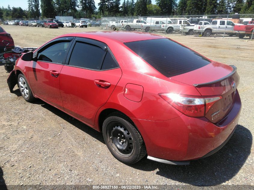 2016 TOYOTA COROLLA L/LE/S/S PLUS/LE PLUS - 2T1BURHE3GC692482