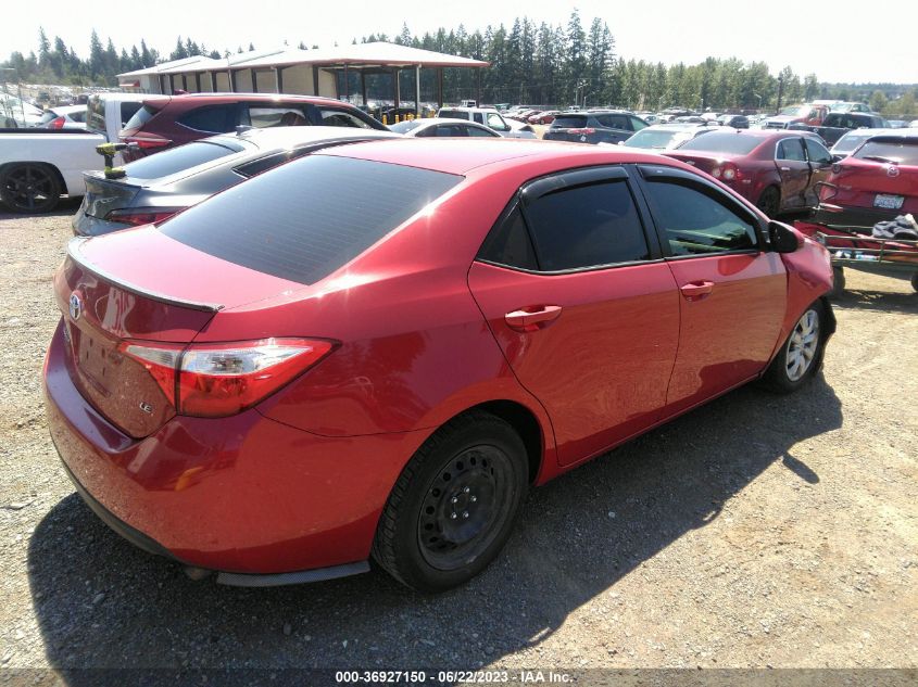 2016 TOYOTA COROLLA L/LE/S/S PLUS/LE PLUS - 2T1BURHE3GC692482