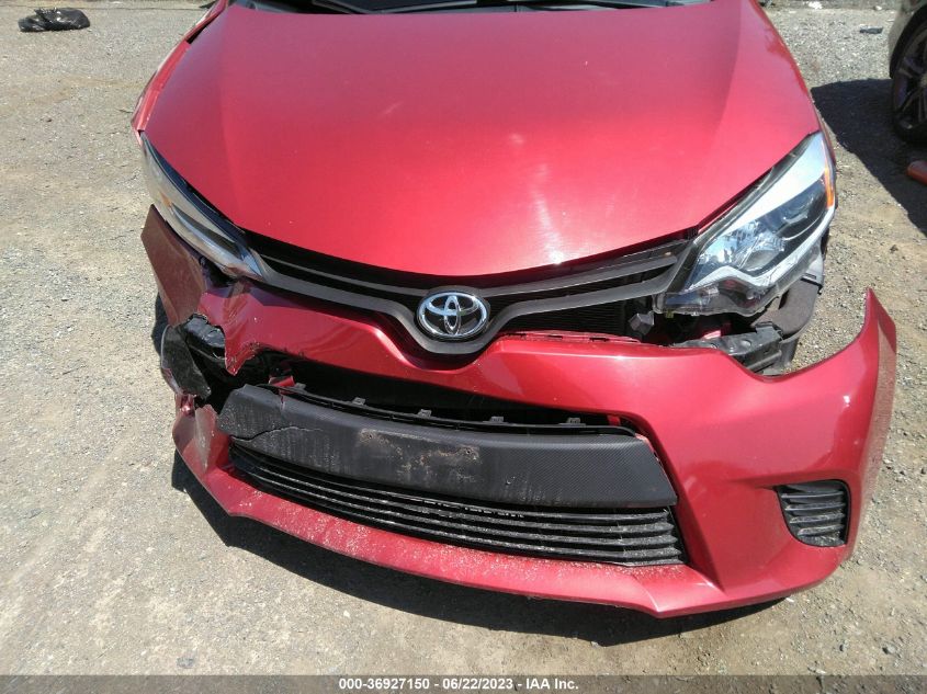 2016 TOYOTA COROLLA L/LE/S/S PLUS/LE PLUS - 2T1BURHE3GC692482