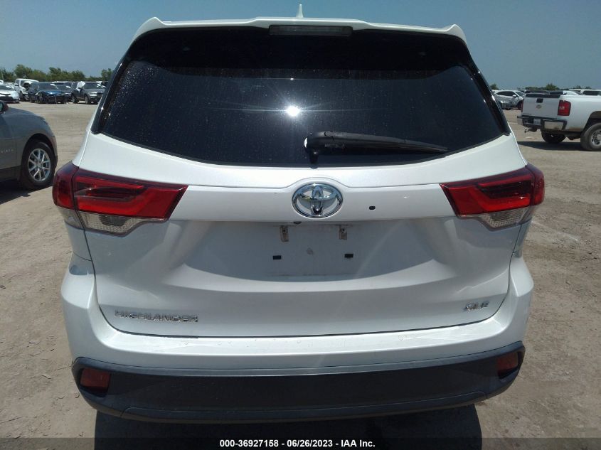 2018 TOYOTA HIGHLANDER SE/XLE - 5TDKZRFH3JS529909