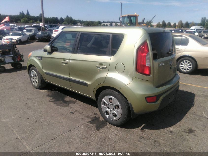 2013 KIA SOUL BASE - KNDJT2A51D7622928