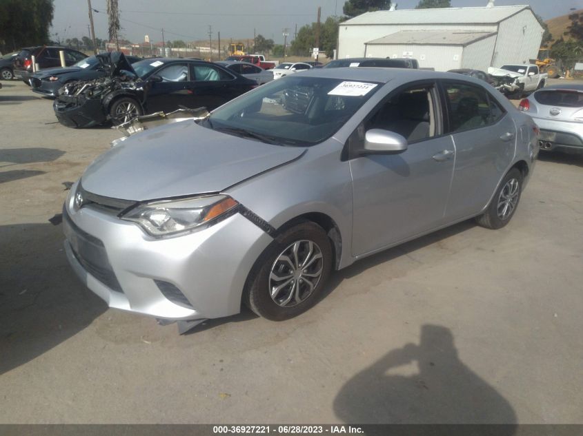 2014 TOYOTA COROLLA L/LE/S/S PLUS/LE PLUS - 5YFBURHE9EP131300