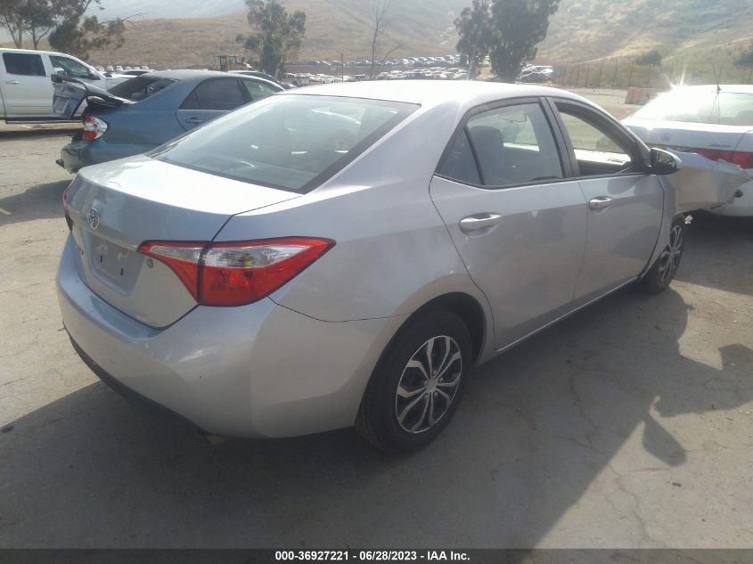 2014 TOYOTA COROLLA L/LE/S/S PLUS/LE PLUS - 5YFBURHE9EP131300