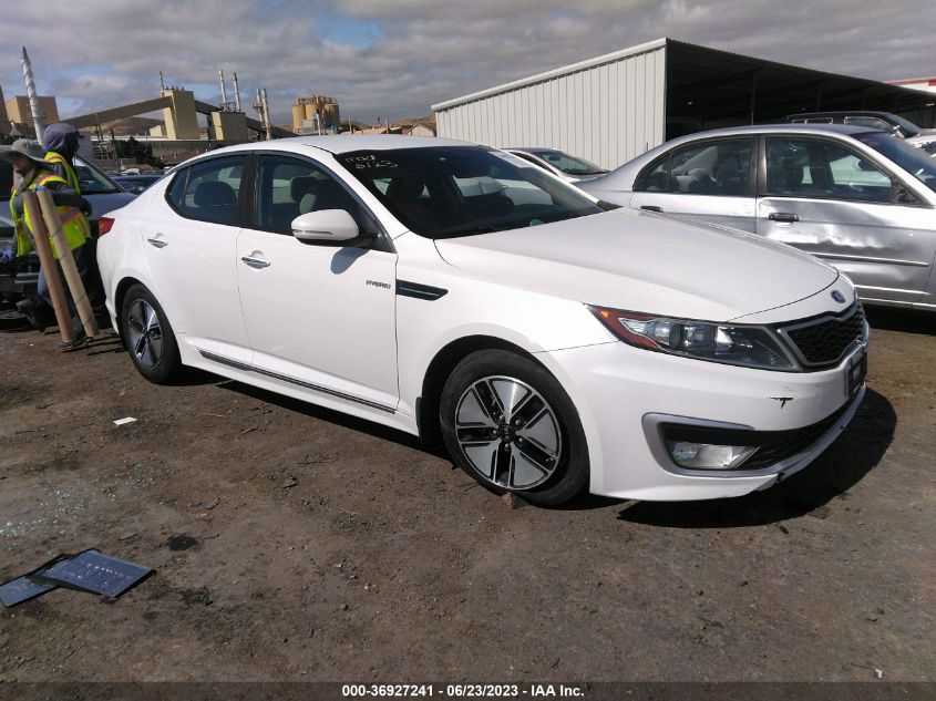2013 KIA OPTIMA HYBRID LX - KNAGM4AD5D5048756