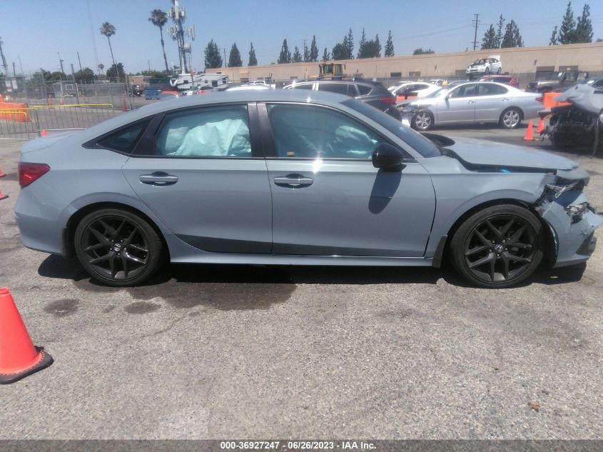 2022 HONDA CIVIC SEDAN SPORT - 2HGFE2F50NH551513