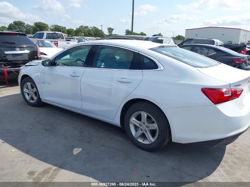 2022 CHEVROLET MALIBU LS - 1G1ZB5ST0NF191566