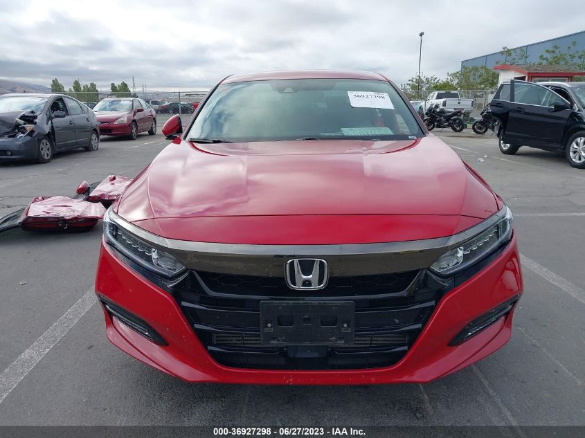 2020 HONDA ACCORD SEDAN SPORT - 1HGCV1F39LA050286