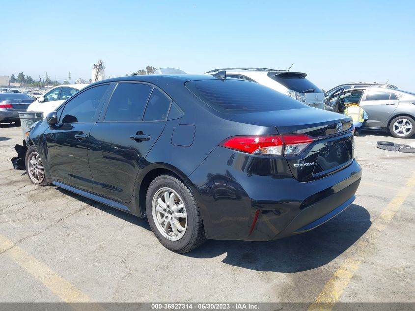 2022 TOYOTA COROLLA HYBRID LE - JTDEAMDE1NJ060399