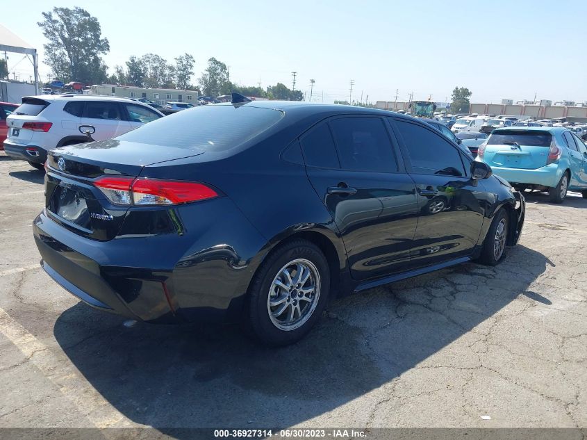 2022 TOYOTA COROLLA HYBRID LE - JTDEAMDE1NJ060399