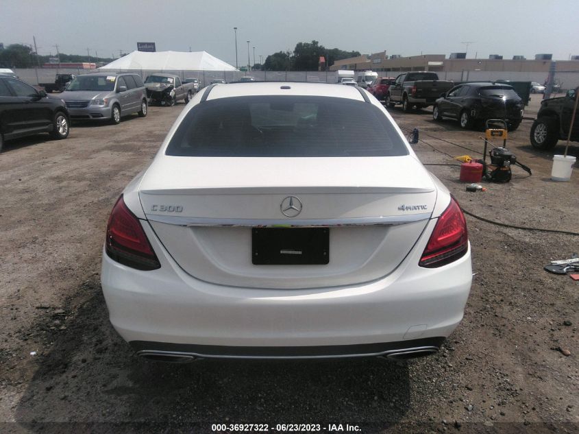 2019 MERCEDES-BENZ C-CLASS C 300 - 55SWF8EBXKU286766