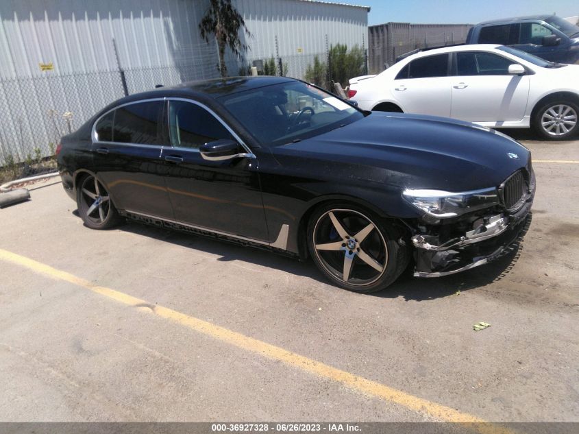 2017 BMW 7 SERIES 740I - WBA7E2C55HG739884