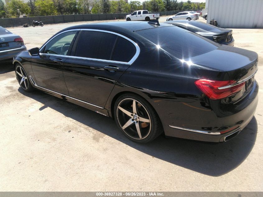2017 BMW 7 SERIES 740I - WBA7E2C55HG739884