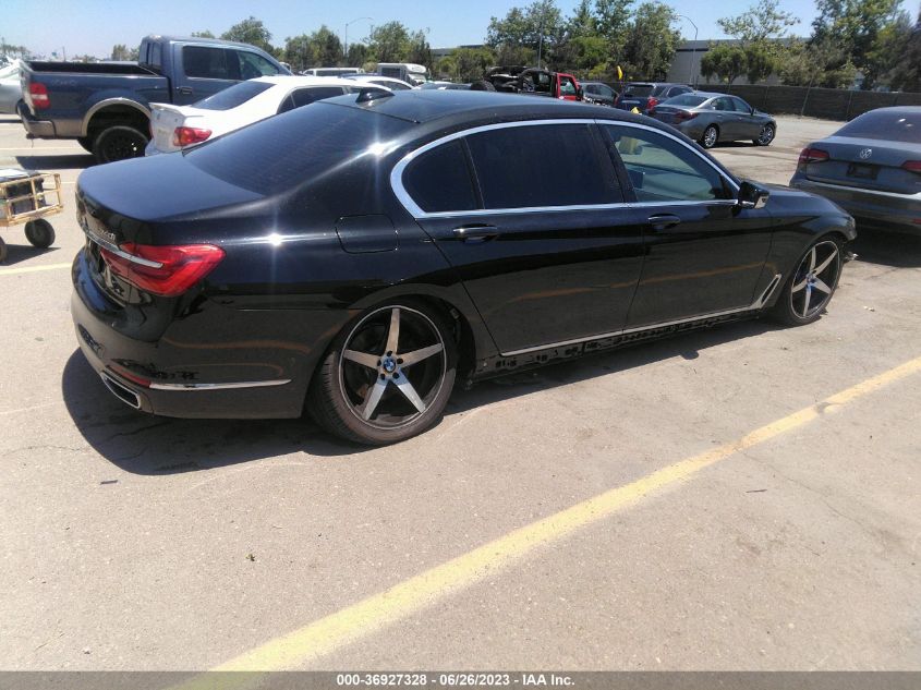 2017 BMW 7 SERIES 740I - WBA7E2C55HG739884