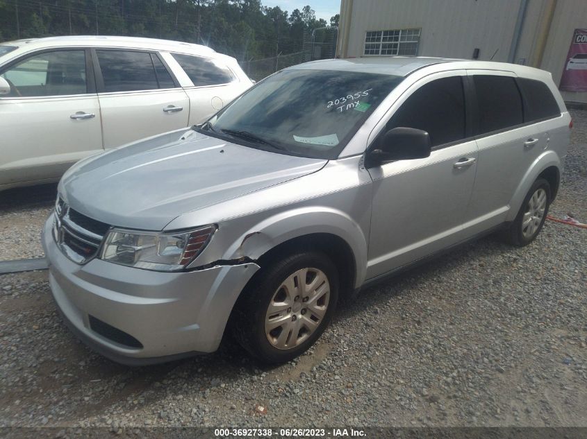2014 DODGE JOURNEY AMERICAN VALUE PKG - 3C4PDCAB2ET203955