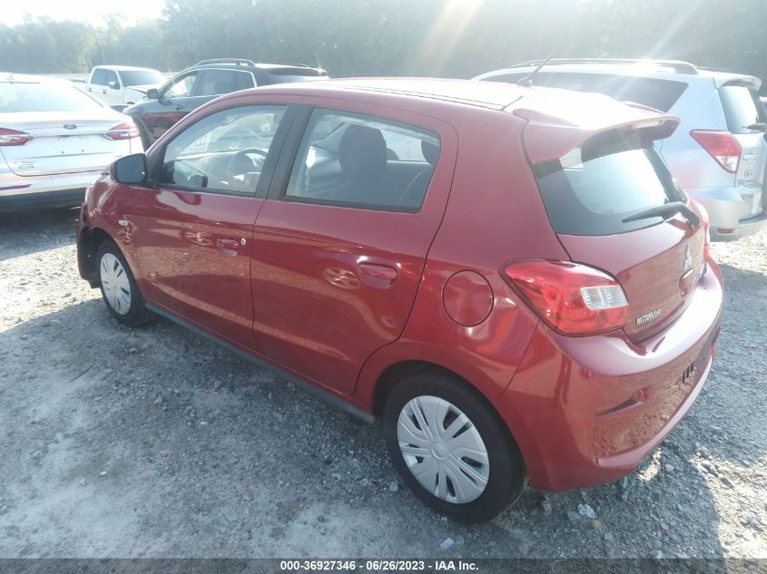 2017 MITSUBISHI MIRAGE ES - ML32A3HJ1HH001548
