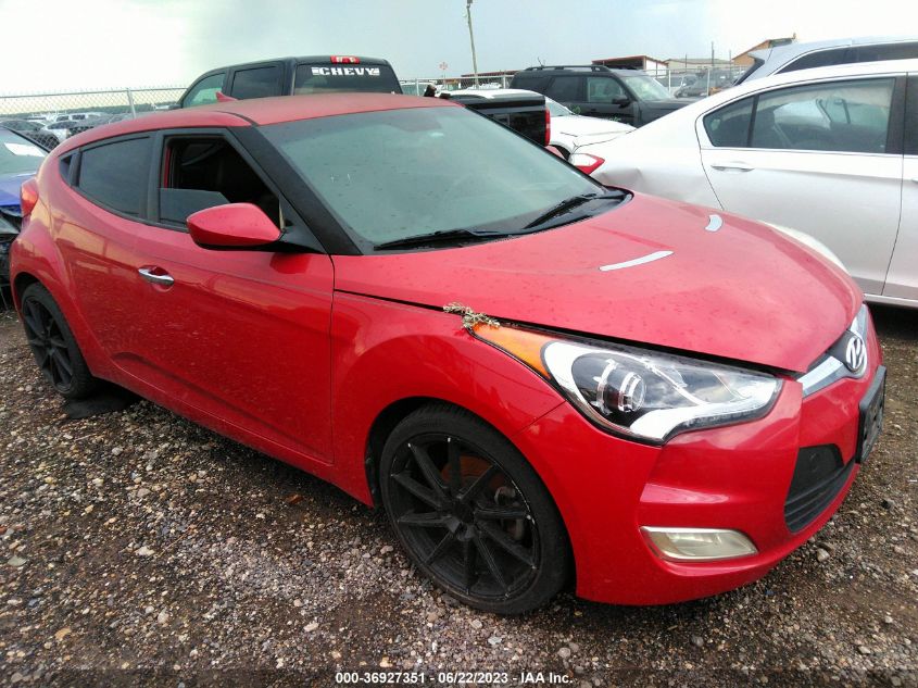 2014 HYUNDAI VELOSTER RE:FLEX - KMHTC6AD0EU212966