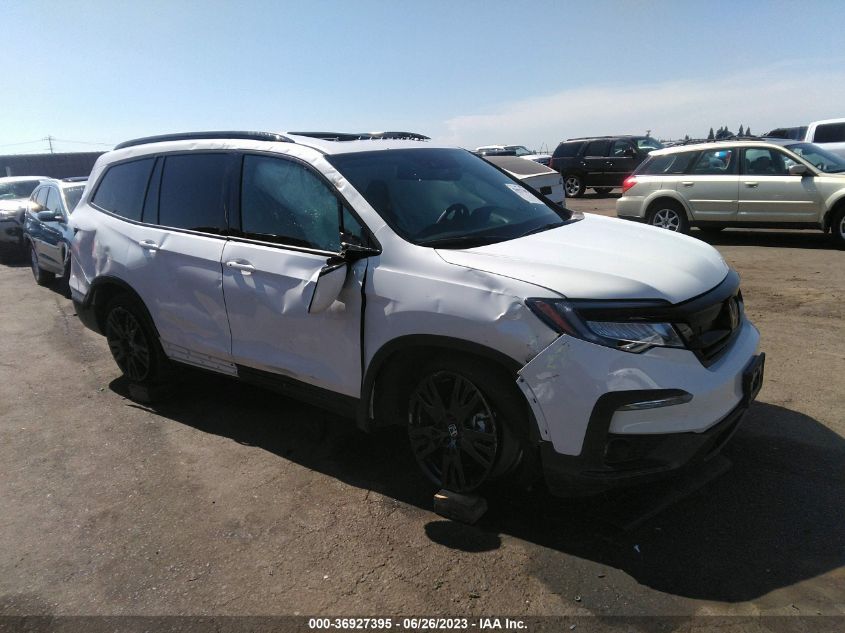 5FNYF6H75NB065179 HONDA PILOT BLACK EDITION 2022