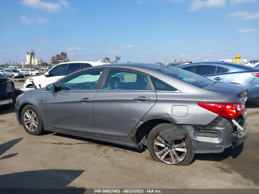 2013 HYUNDAI SONATA GLS PZEV - 5NPEB4AC4DH660485