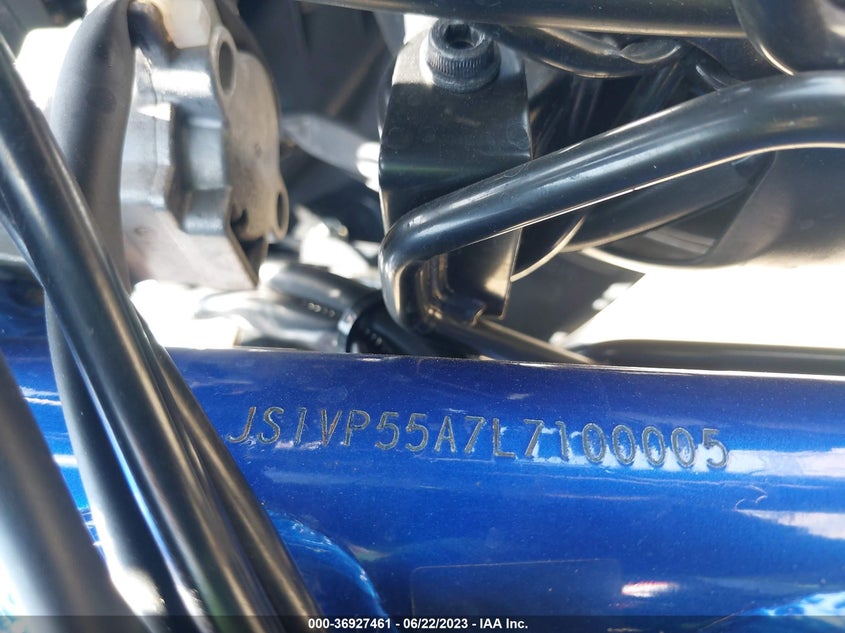 VIN JS1VP55A7L7100005 2020 SUZUKI SV650