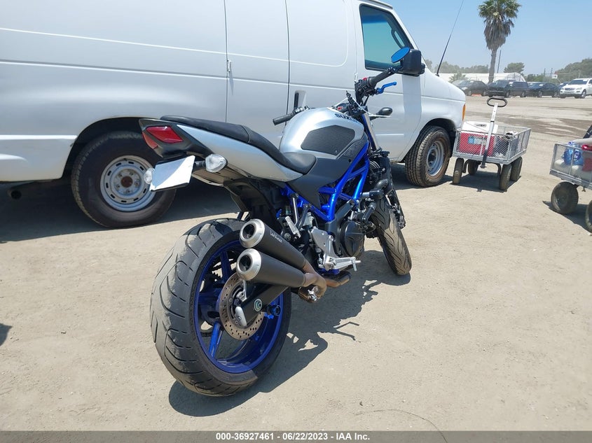 VIN JS1VP55A7L7100005 2020 SUZUKI SV650