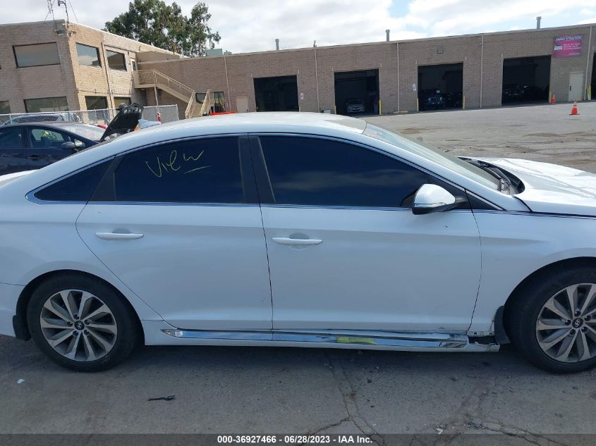 2017 HYUNDAI SONATA SPORT/LIMITED - 5NPE34AF1HH475002