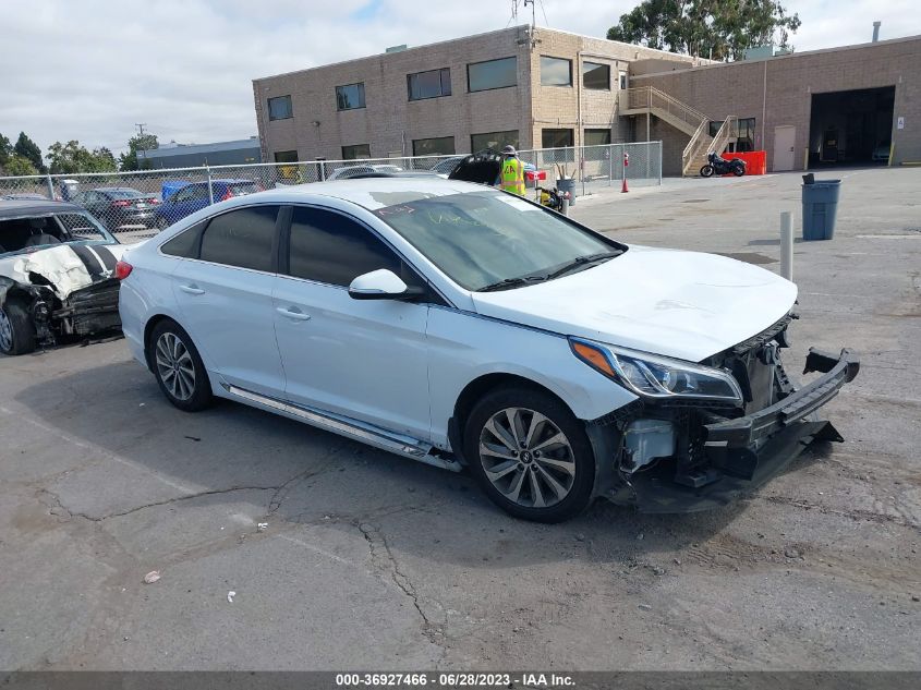 2017 HYUNDAI SONATA SPORT/LIMITED - 5NPE34AF1HH475002