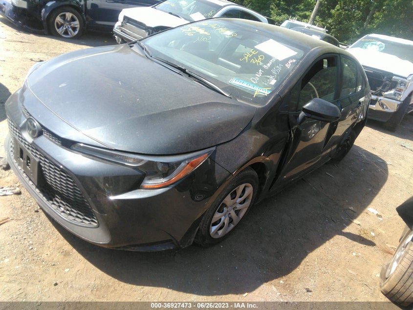 VIN JTDEPMAE1NJ223720 2022 TOYOTA COROLLA LE