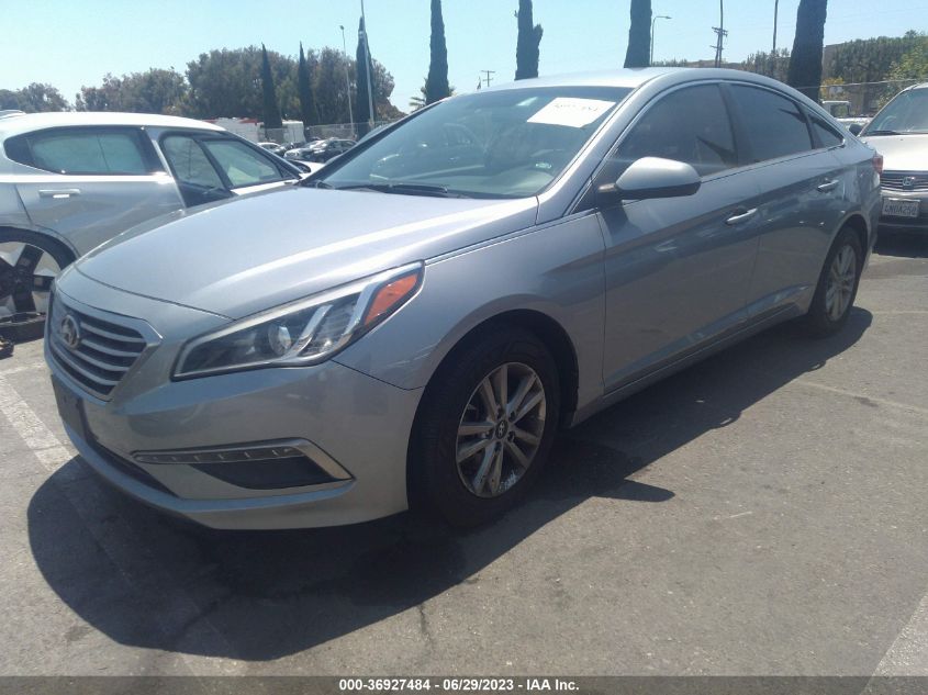 2015 HYUNDAI SONATA 2.4L SE - 5NPE24AF8FH185968