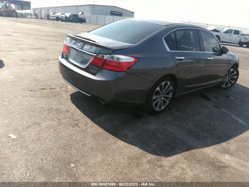 2014 HONDA ACCORD SEDAN SPORT - 1HGCR2F58EA056532