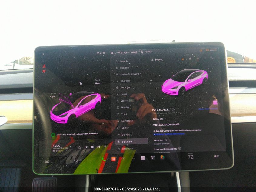 2019 TESLA MODEL 3 - 5YJ3E1EAXKF484978
