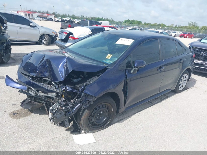 VIN 5YFEPMAE9MP195272 2021 TOYOTA COROLLA LE