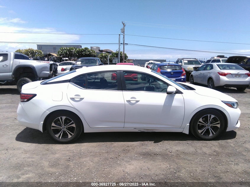 VIN 3N1AB8CV0MY262510 2021 NISSAN SENTRA SV
