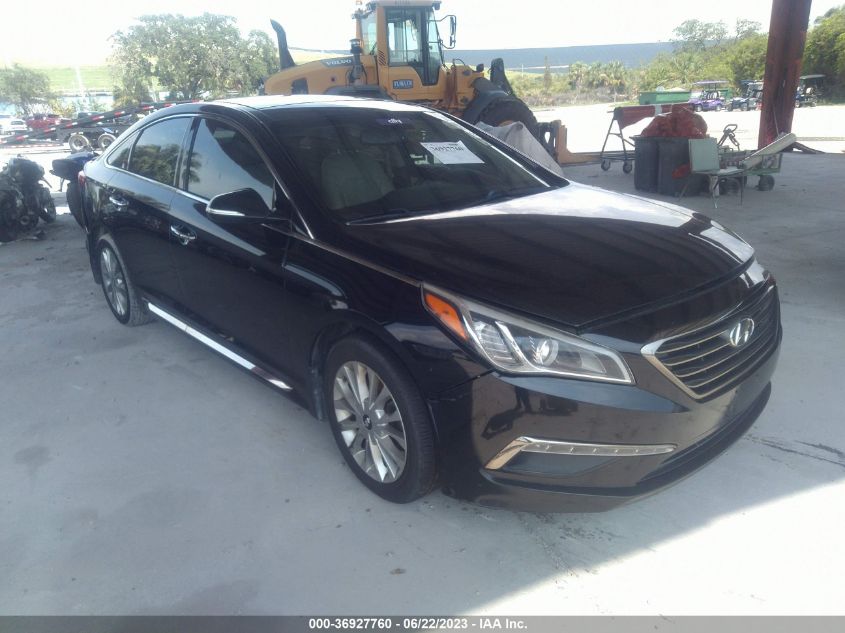 2015 HYUNDAI SONATA 2.4L LIMITED - 5NPE34AFXFH222726