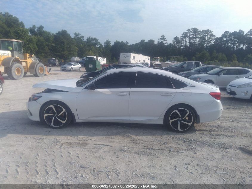 2021 HONDA ACCORD SEDAN SPORT - 1HGCV2F34MA005098