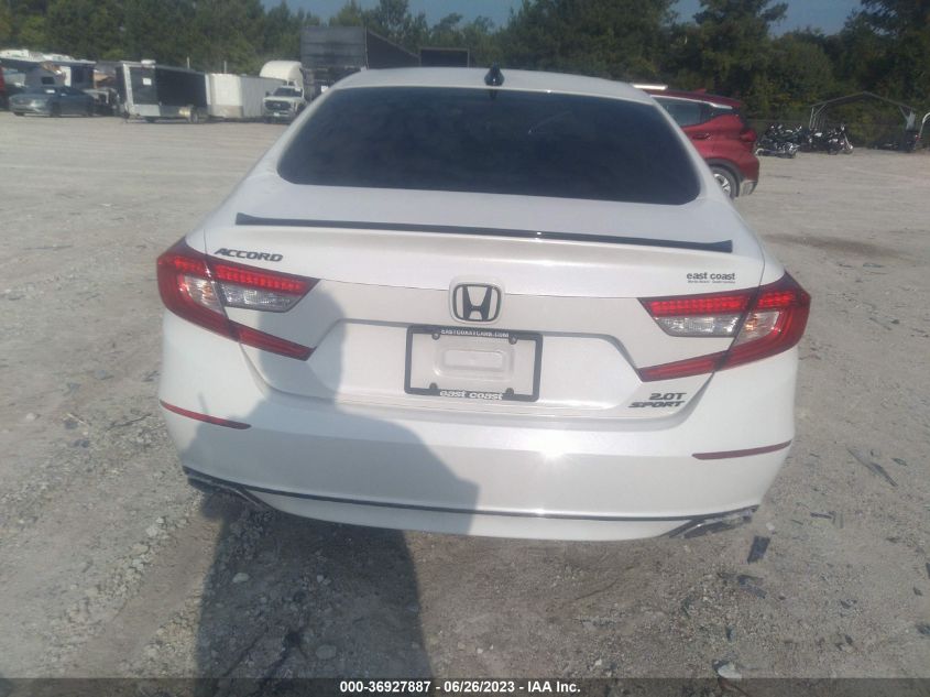 2021 HONDA ACCORD SEDAN SPORT - 1HGCV2F34MA005098