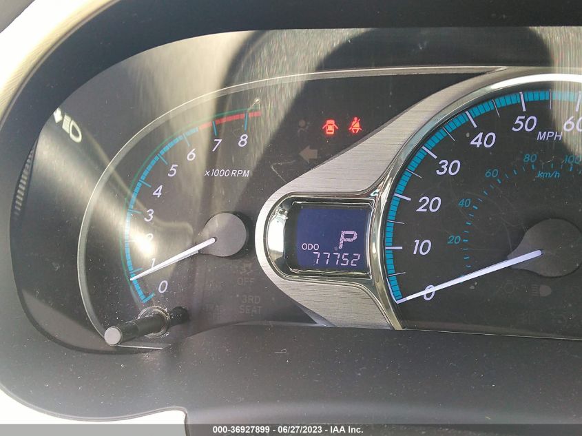 2013 TOYOTA SIENNA XLE AAS/XLE/LTD - 5TDYK3DC4DS336613
