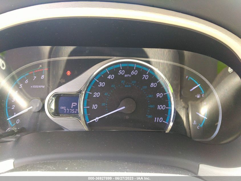 2013 TOYOTA SIENNA XLE AAS/XLE/LTD - 5TDYK3DC4DS336613